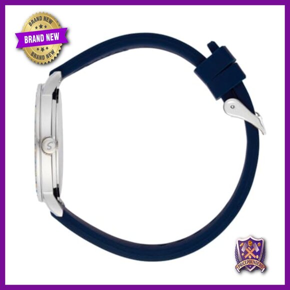 38mm Silicone Band Analog Watch for Nurses with Second Hand Water Resistant